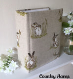 Photo Album / 6 x 4 Inch Photos / Fabric Covered /