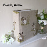Large Photo Album / Fabric Covered / 6 x 4 Inch Photos / Traditional Style / Self Adhesive / 200 Photos / 300 Photos