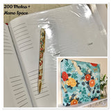 Family Photo Album / Fabric Covered / 6 x 4 Inch Photos / Traditional / Self Adhesive / 200 Photos / 300 Photos