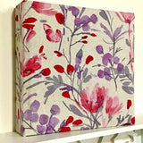 Family Photo Album / Fabric Covered / 6 x 4 Inch Photos / Traditional Style / Self Adhesive