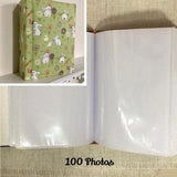 Photo Album / 6 x 4 Inch Photos / Fabric Covered / 100 Photos