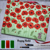 Large Photo Album / Fabric Covered / 6 x 4 Inch Photos / Traditional Style / Self Adhesive