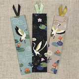 Summer Flower Handmade Fabric Bookmarks - Little Bun Designs UK