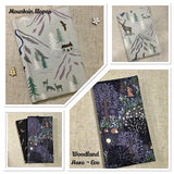 Woodland Pocket Notebook / Address Book - Little Bun Designs UK