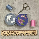 Flower Tape Measure / Woodland Sewing Accessory - Little Bun Designs UK