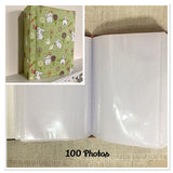 Photo Album / Fabric Covered / 6 x 4 Inch Photos (100 Photos) - Little Bun Designs UK