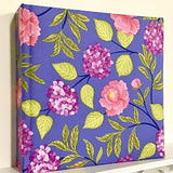 A5 Diary With Pen / Any Year Diary / Fabric Cover / Floral Designs