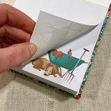 Dog Note Pad / Chunky Telephone Pad / Square Note Block