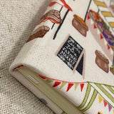 Small Lined Journal / A6 Notebook / Address Book / Sketchbook / Diary / Bookmark