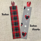 Bookshelf Bookmarks / Haberdashery / Handmade Fabric Bookmarks - Little Bun Designs UK