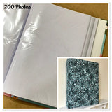 Large Photo Album for 7x5” Photos / Fabric Covered / 200 Photos - Little Bun Designs UK