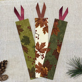 Woodland Bookmarks / Handmade Fabric Bookmark - Little Bun Designs UK