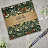 Strawberry Thief Telephone Pad / Chunky Note Block  / Memo Pad - Little Bun Designs UK