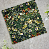 Strawberry Thief Telephone Pad / Chunky Note Block  / Memo Pad - Little Bun Designs UK