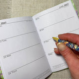 2027 A6 Diary / Woodland Planner / Week To View - Little Bun Designs UK