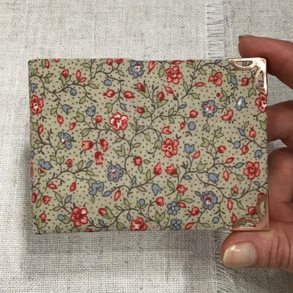 Credit Card Holder / Handmade Card Wallet / Woodland Design - Little Bun Designs UK