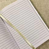 A5 Vintage Flower Notebook / Address Book / Diary / Sketchbook - Little Bun Designs UK