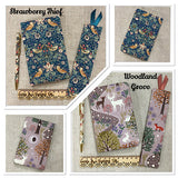 Slim Address Book / Fabric Covered / Handmade - Little Bun Designs UK