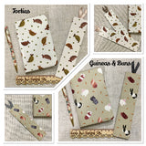 Handmade Address Book / Fabric Cover / Slim Design