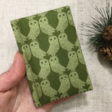 Pocket Address Book / Small Fabric Notebook / Bookmark