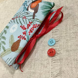 Robin Needle Case / Owl Needle Book