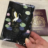 Passport Cover / Handmade Travel Wallet / Fabric Passport Holder