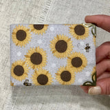 Floral Credit Card Holder / Handmade Card Wallet