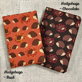 💜Pocket Address Book / Small Fabric Notebook / Handmade Bookmark