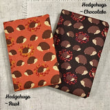 Pocket Address Book / Small Fabric Notebook / Handmade Bookmark