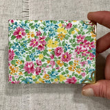 Floral Credit Card Holder / Handmade Card Wallet