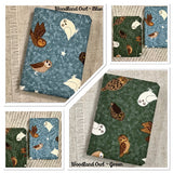 Pocket Address Book / Small Fabric Notebook / Bookmark