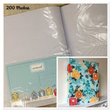 Large Photo Album / 6 x 4 Inch Photos / Fabric Covered / 200 Photos / 300 Photos