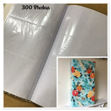 Large Photo Album / 200 Photos / 300 Photos / Fabric Covered / 6 x 4 Inch Photos