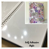 Family Photo Album / Fabric Covered / 6 x 4 Inch Photos / Traditional Style / Self Adhesive