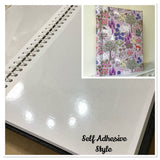 Fabric Photo Album / Traditional or Self-Adhesive / Holds 120-160 6x4 Photos