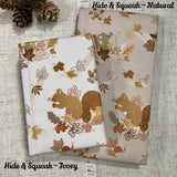 A4 Fabric Covered Notebook / Bookmark