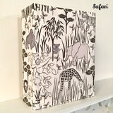 A4 Fabric Covered Notebook / Bookmark