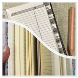 Pocket Address Book / Small Fabric Notebook / Handmade Bookmark