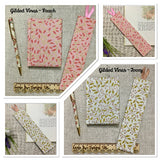 Small Fabric Address Book / Pocket Notebook / Bookmark / Floral Design