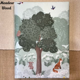 A4 Fabric Notebook / Woodland Designs