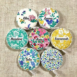 Tailors Tape Measure / Floral Cotton / Haberdashery Gifts