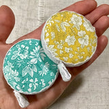 Tailors Tape Measure / Floral Cotton / Haberdashery Gifts