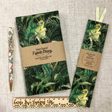 2025 Slim Fabric Diary / Animal Diary / Yearly Planner / Week To View