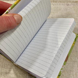 Small Lined Notebook / Fabric Covered Book