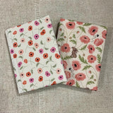 Small Lined Notebook / Fabric Covered Book