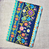 A5 Vintage Flower Notebook / Address Book / Diary / Sketchbook