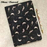 A4 Fabric Notebook / Scottish Loch