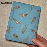 A4 Fabric Notebook / Woodland Designs