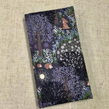 Woodland Address Book / Handmade Book / Slim Design