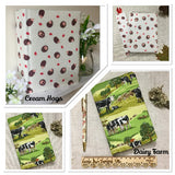 Pocket Address Book / Small Fabric Notebook / Bookmark